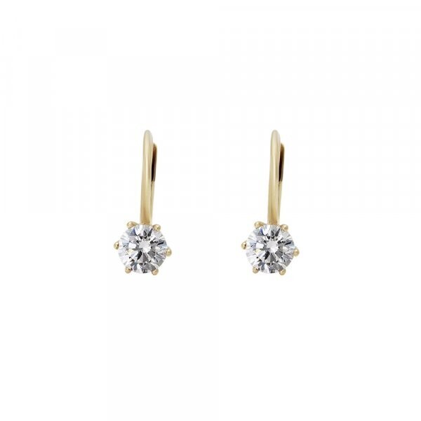 Náušnice se syntetickými kameny 236-277-000653 1.60g