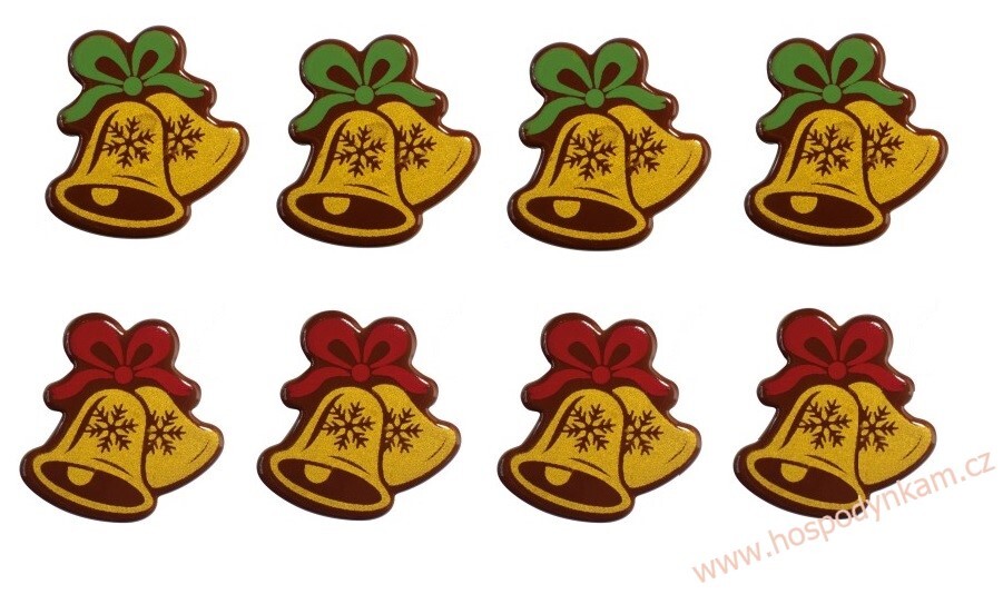 Günthart Zlaté zvonečky z čokolády 8ks