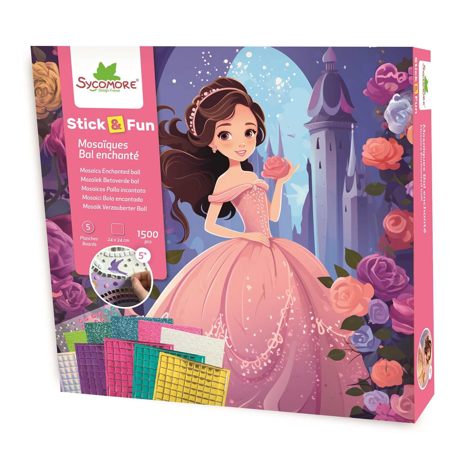 Stick & Fun - mozaika -  okouzlující ples