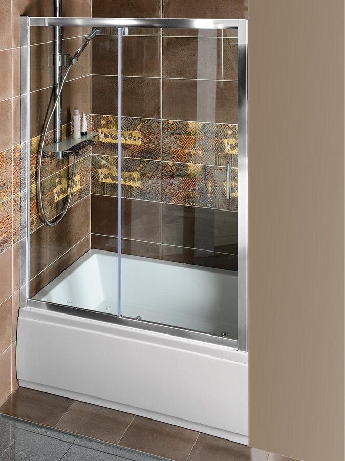 POLYSAN DEEP sprchové dveře posuvné 1300x1500, čiré sklo MD1315