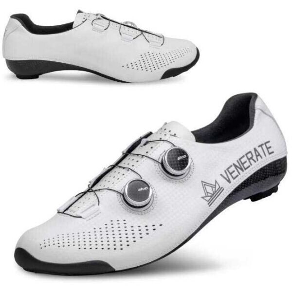 Powerslide BOTY POWERSLIDE VENERATE ROAD 2.0 WHITE Cyklistické tretry, , velikost