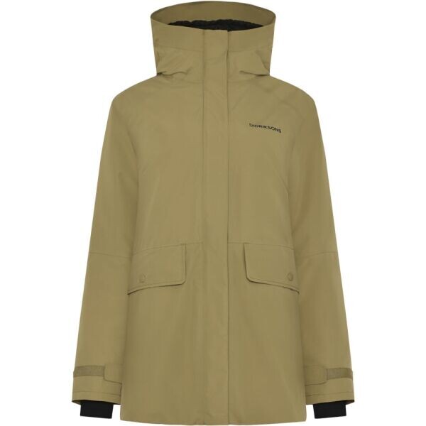 DIDRIKSONS TUVA WNS PARKA Dámská parka, zelená, velikost