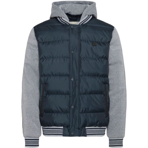 BLEND BHERNIE Pánská zateplená bunda, tmavě modrá, velikost