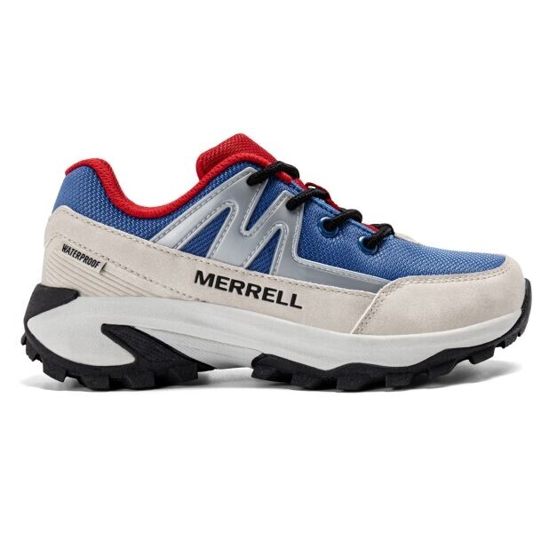 Merrell MOAB SPEED 2 FST WP Dětské turistické boty, modrá, velikost 32