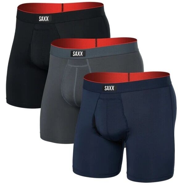 SAXX MULTI-SPORT 3PK Pánské boxerky, tmavě modrá, velikost