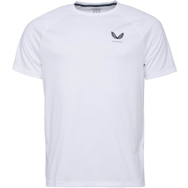 CASTORE SS T-SHIRT Sportovní pánské triko, bílá, velikost XXL