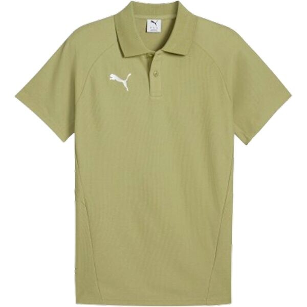Puma TEAMEVOSTRIPE POLO Pánské polo triko, khaki, velikost XXXL