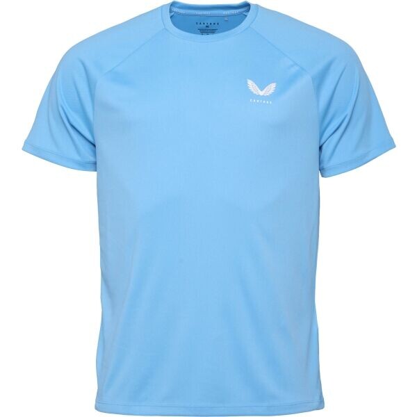 CASTORE SS T-SHIRT Sportovní pánské triko, světle modrá, velikost