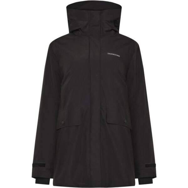 DIDRIKSONS TUVA WNS PARKA Dámská parka, černá, velikost