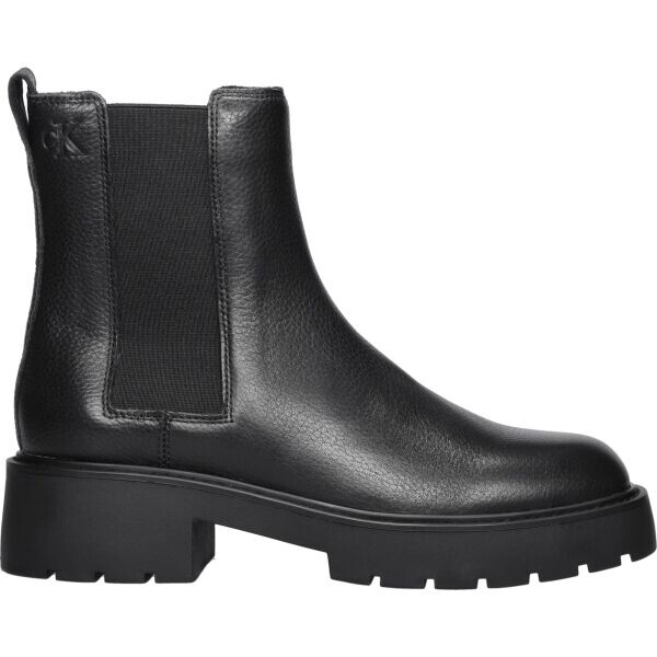 Calvin Klein CHUNKY CHELSEA BOOT LTH Dámské kotníkové boty, černá, velikost