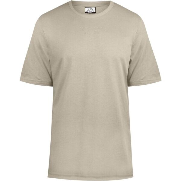 Kappa LOGO GAETOLF Pánské triko, béžová, velikost