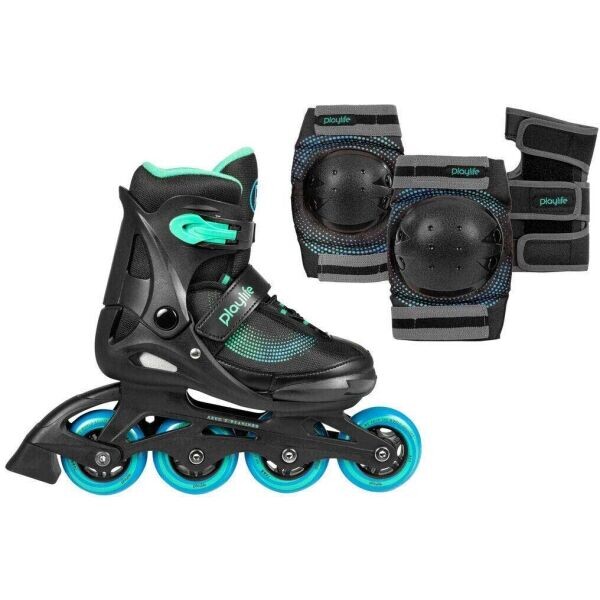Powerslide DĚTSKÉ KOLČEKOVÉ BRUSLE PLAYLIFE JOKER BLUE SKY COMBO Dětské brusle, , velikost