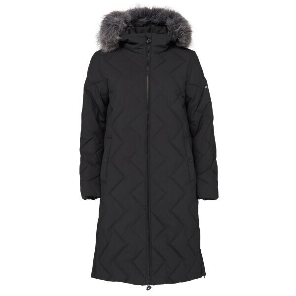 Lotto KAIA Dámský prošívaný kabát, černá, velikost