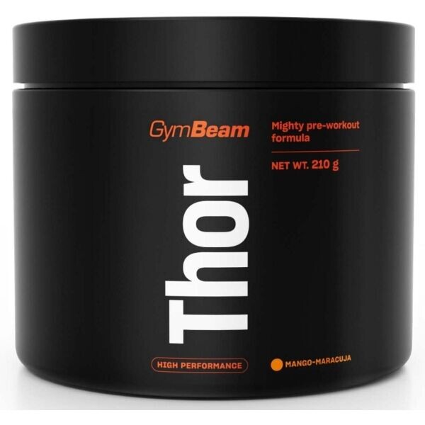 GymBeam THOR 210 G MANGO + MARACUJA Předtréninkový stimulant, , velikost
