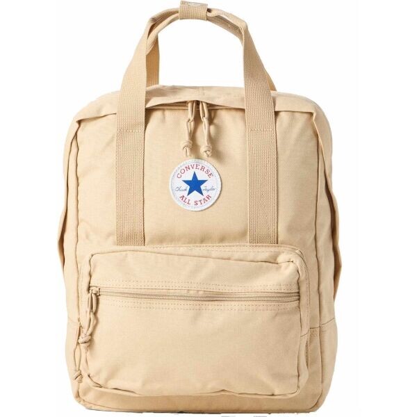 Converse CAU CONVERSE SQUARE BACKPACK Městský batoh, béžová, velikost