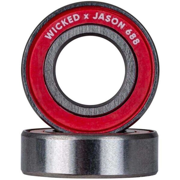 Powerslide LOŽISKA POWERSLIDE WICKED JASON SUTTELS 688 Bruslařská ložiska, , velikost