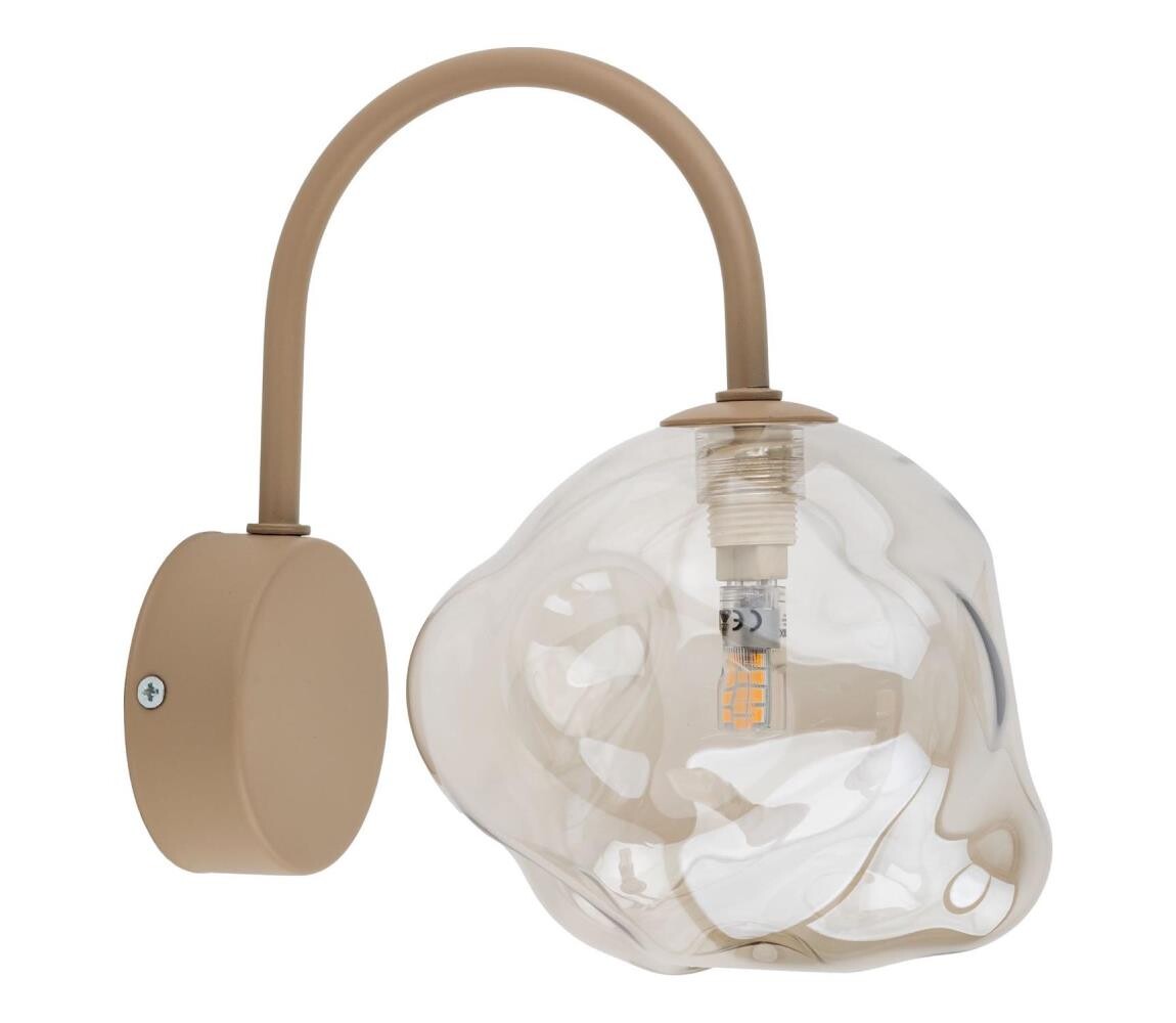 Nástěnné svítidlo LAVA 1xG9/8W/230V béžová/kouřová béžová