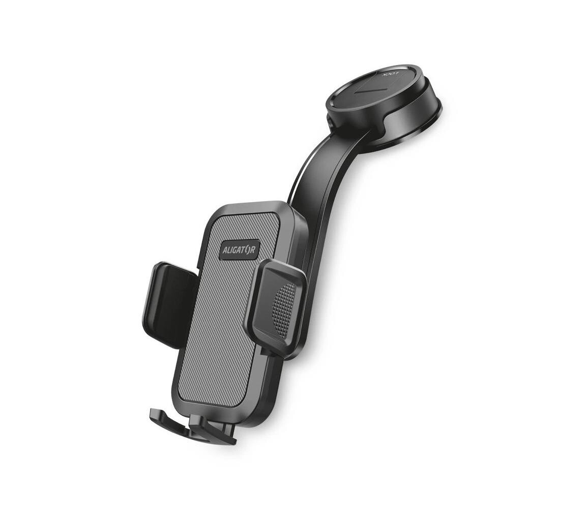 Aligator Aligator HA25 - Držák telefonu do auta s ohebným ramenem černá