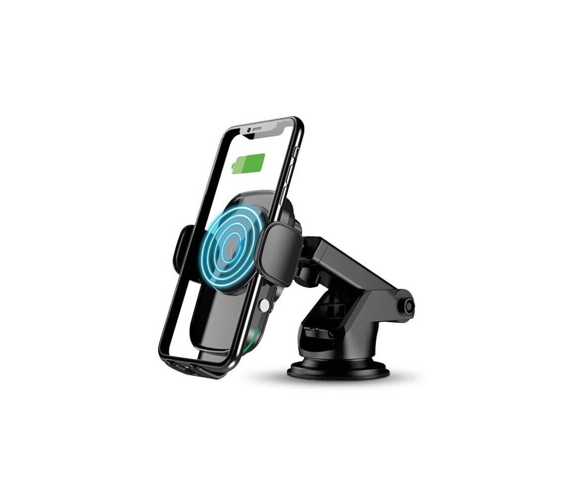 Aligator Aligator HAK2 - Samozavírací držák telefonu do auta s bezdr. nabíjením černá