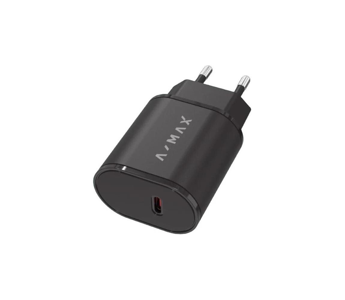 Aligator Aligator AX0002V - Rychlonabíjecí adaptér A-MAX Power Delivery 20W USB-C černá