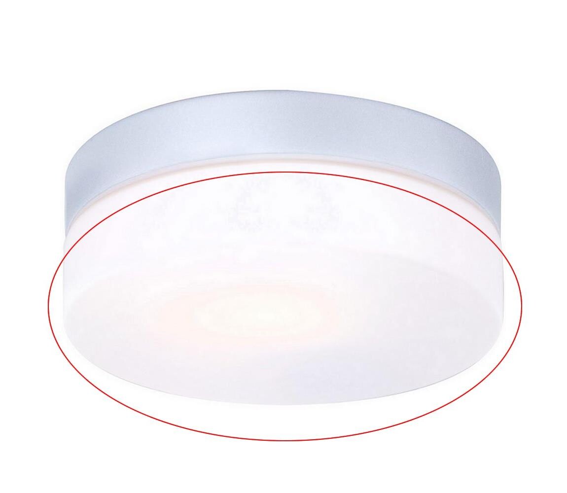 Globo Globo - Náhradní sklo ke stropnímu svítidlu VRANOS E27 stříbrná pr. 18,4 cm