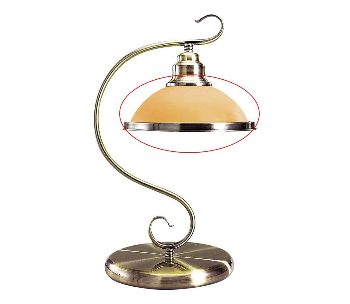 Globo Globo - Náhradní sklo ke stolní lampě SASSARI E27