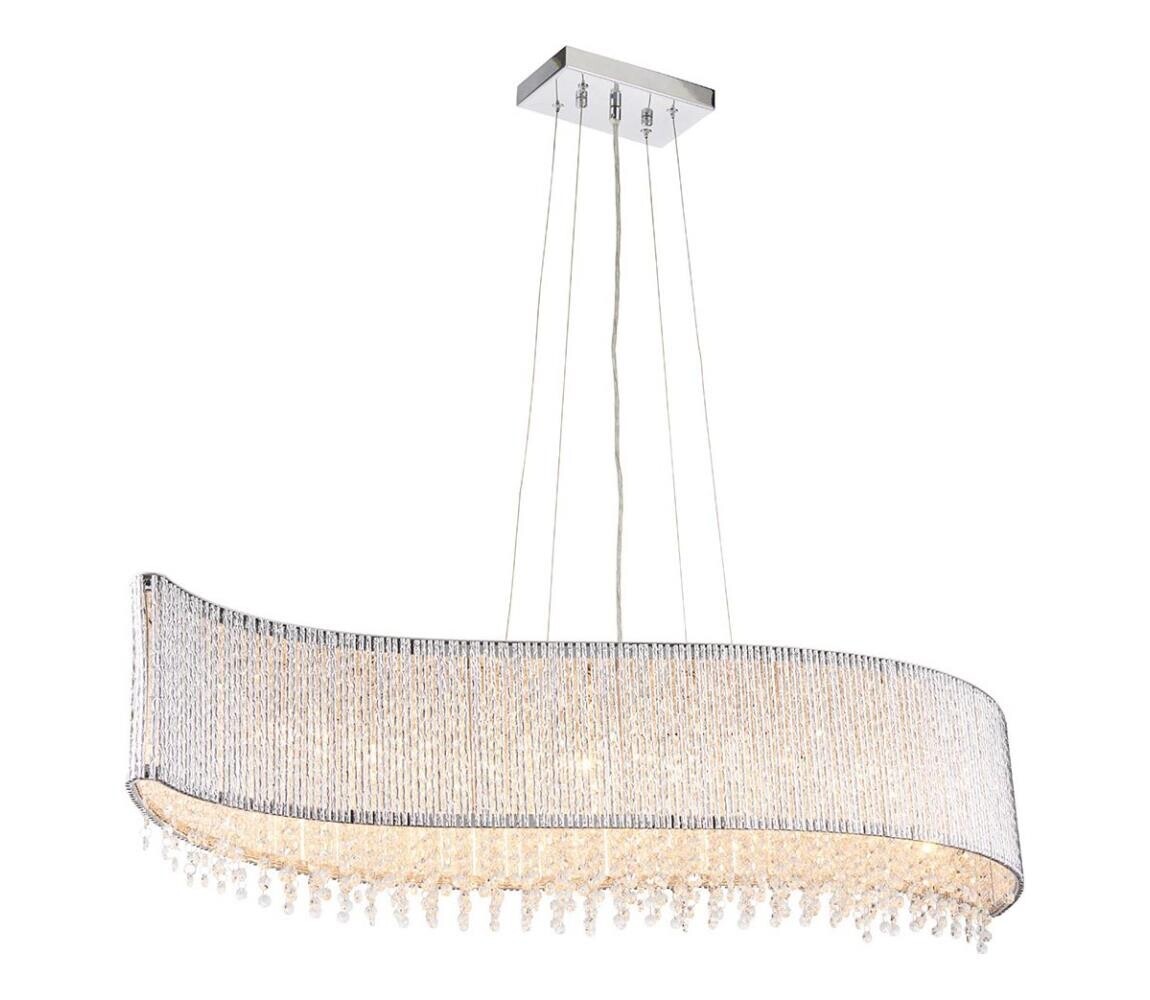 Endon Endon 81979 - Křišťálový lustr na lanku GALINA 8xG9/25W/230V lesklý chrom
