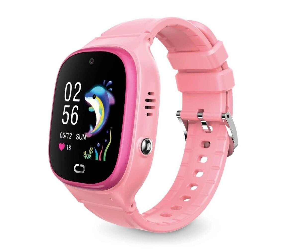 Aligator Aligator AW11PK - Chytré hodinky Watch Junior 2 450 mAh IP67 Wi-Fi růžová