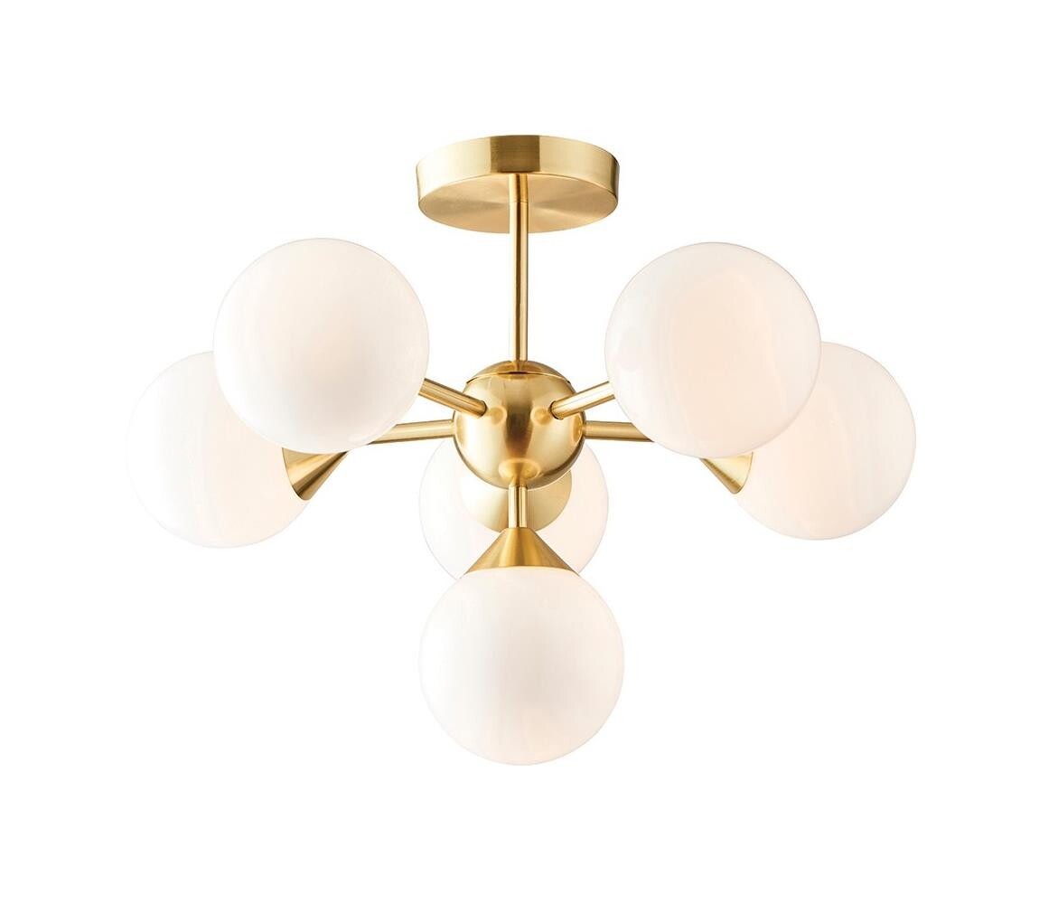 Endon Endon 76501 - Lustr na tyči OSCAR 6xG9/5W/230V zlatá