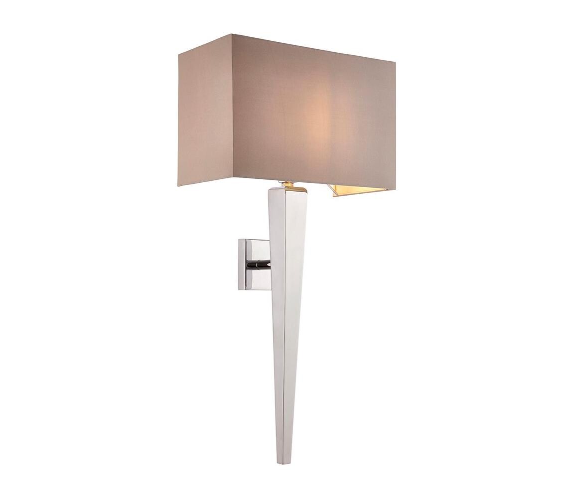 Endon Endon 56706 - Nástěnné svítidlo MORETO 1xE14/7W/230V lesklý chrom/šedá