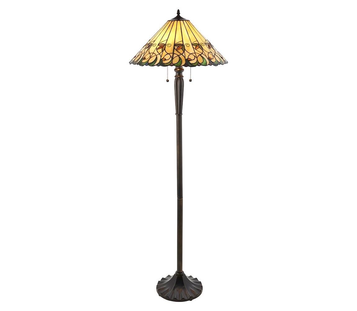 Endon Endon 64192 - Stojací lampa JAMELIA 2xE27/60W/230V pr. 50 cm