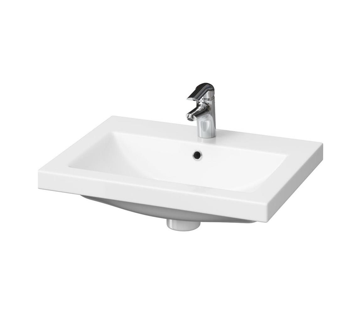 Cersanit Cersanit K32-003-ECO - Zápustné umyvadlo COMO 45x60 cm keramika/lesklá bílá