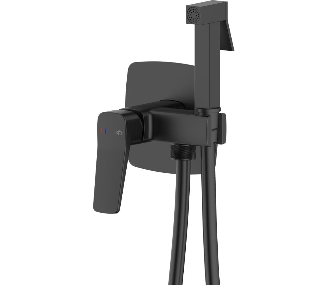 KFA Armatura KFA Armatura 4529-512-81 -Bidet. baterie se sprškou pro pod. ins. MALAGA černá
