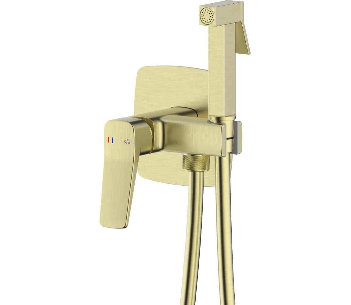 KFA Armatura KFA Armatura 4529-512-31-Bidet. baterie se sprškou pro pod. ins. MALAGA k. zlatá