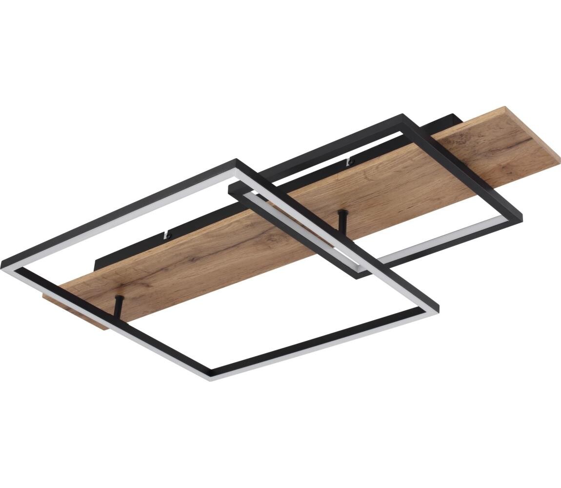 Globo Globo 67289D1 - LED Stropní svítidlo VANNI LED/24W/230V hnědá/černá