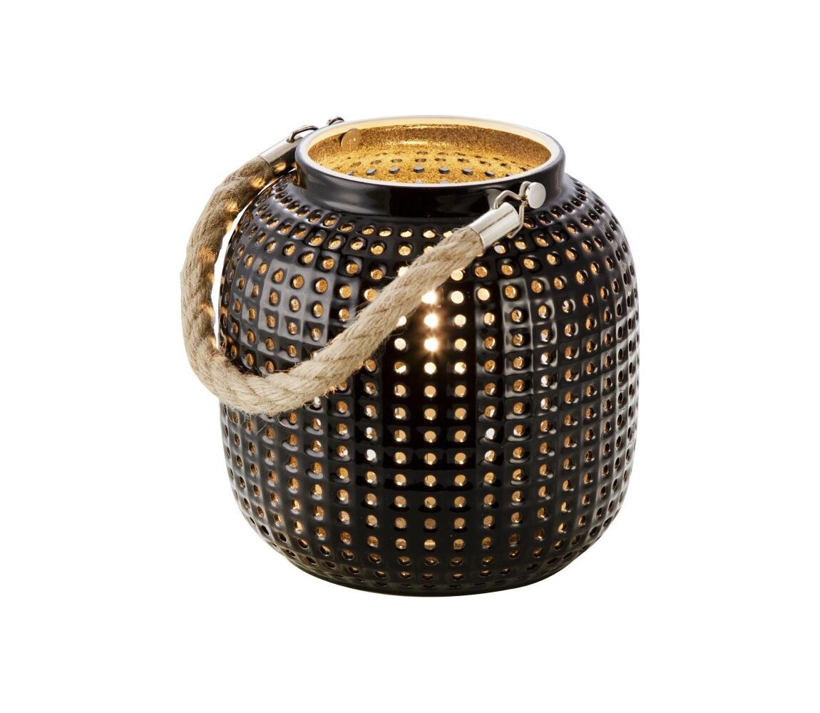 Globo Globo 50770108 - Dekorační stolní lampa BOLA 1xE14/40W/230V černá