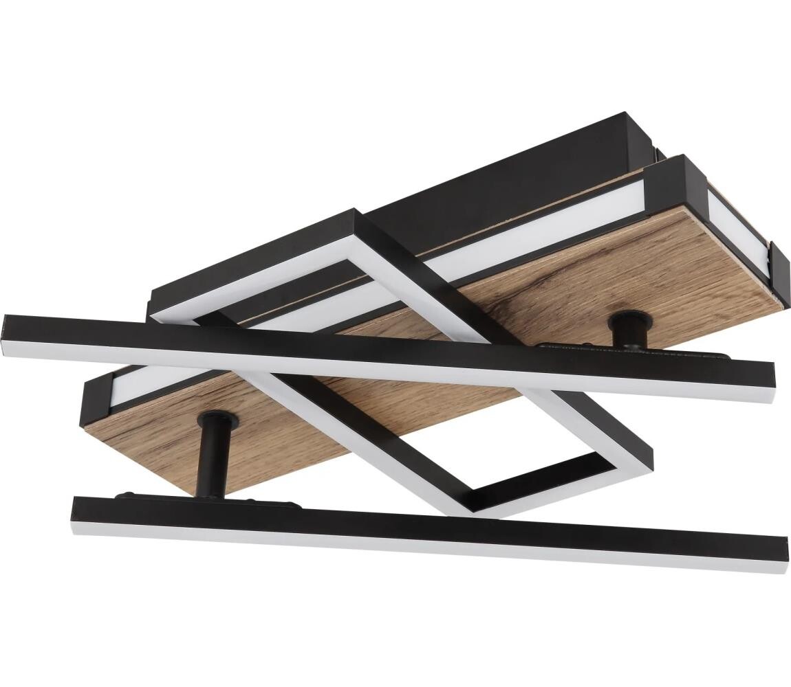 Globo Globo 67299D2 - LED Stropní svítidlo COLLI LED/30W/230V hnědá/černá