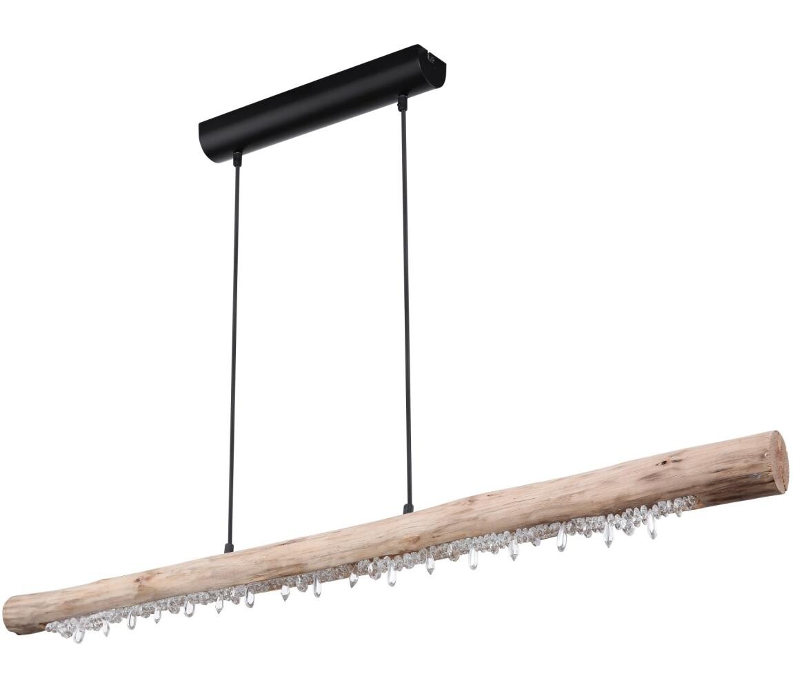 Globo Globo 15354-20-LED Stmívatelný lustr na lanku FELICITAS LED/25W/230V béžová