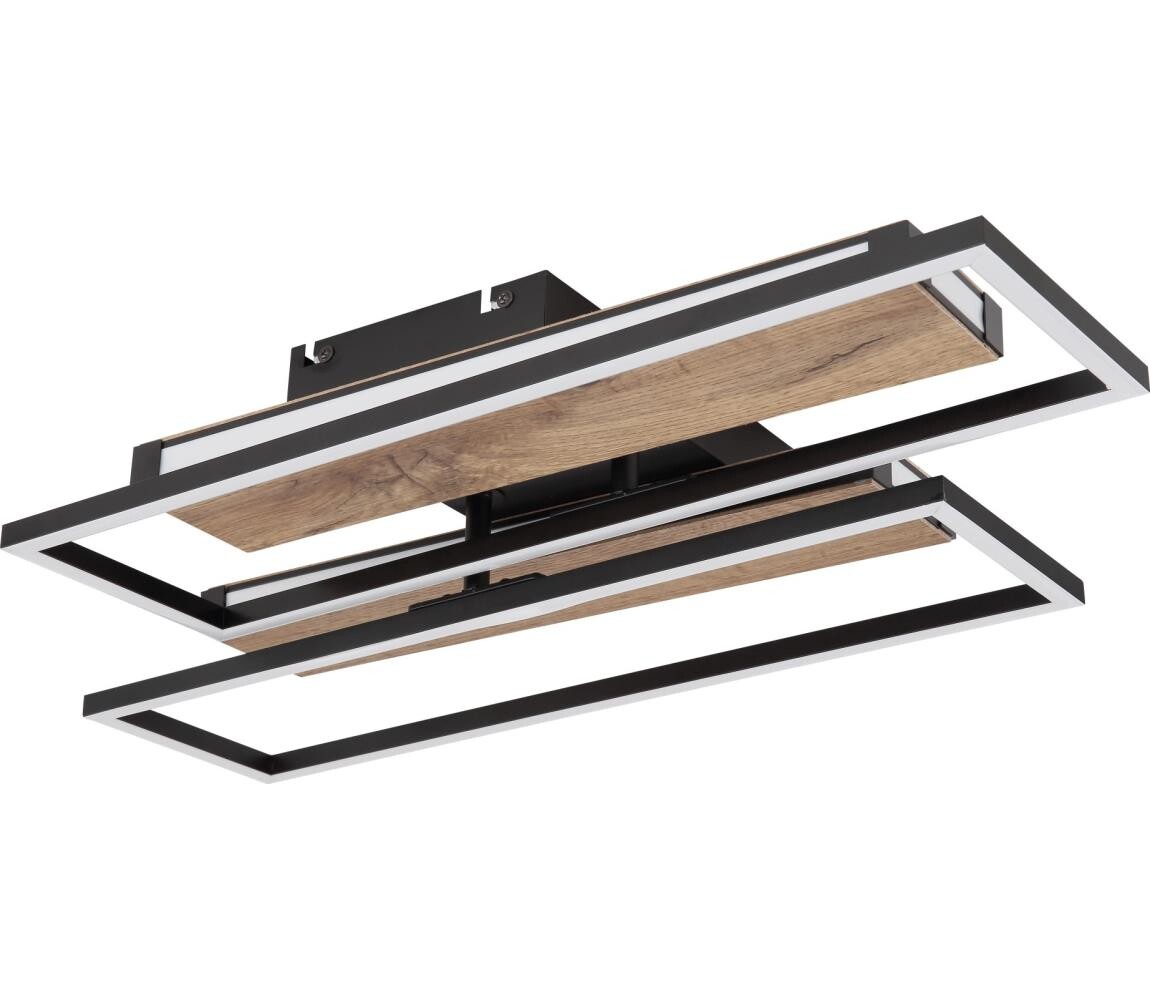 Globo Globo 67299D1 - LED Stropní svítidlo COLLI LED/48W/230V hnědá/černá