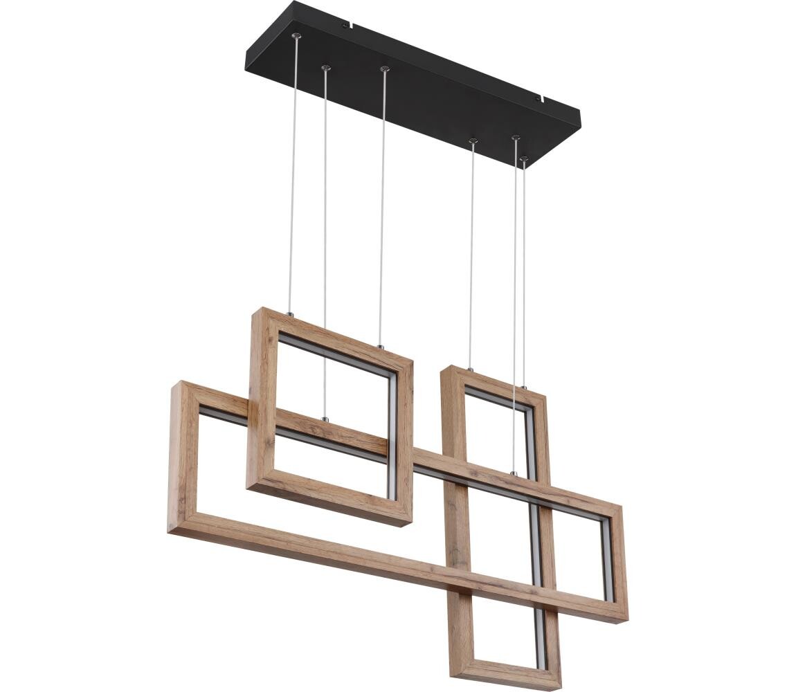 Globo Globo 67287H1 - LED Lustr na lanku MANDERA LED/40W/230V hnědá