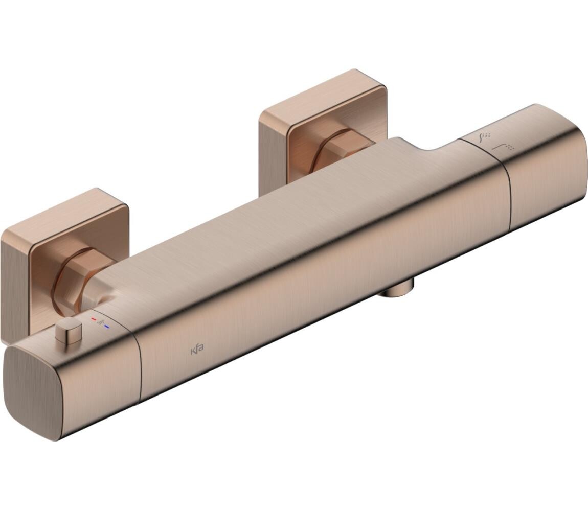 KFA Armatura KFA Armatura 5756-010-34 - Termostatická sprchová baterie MALAGA rose gold