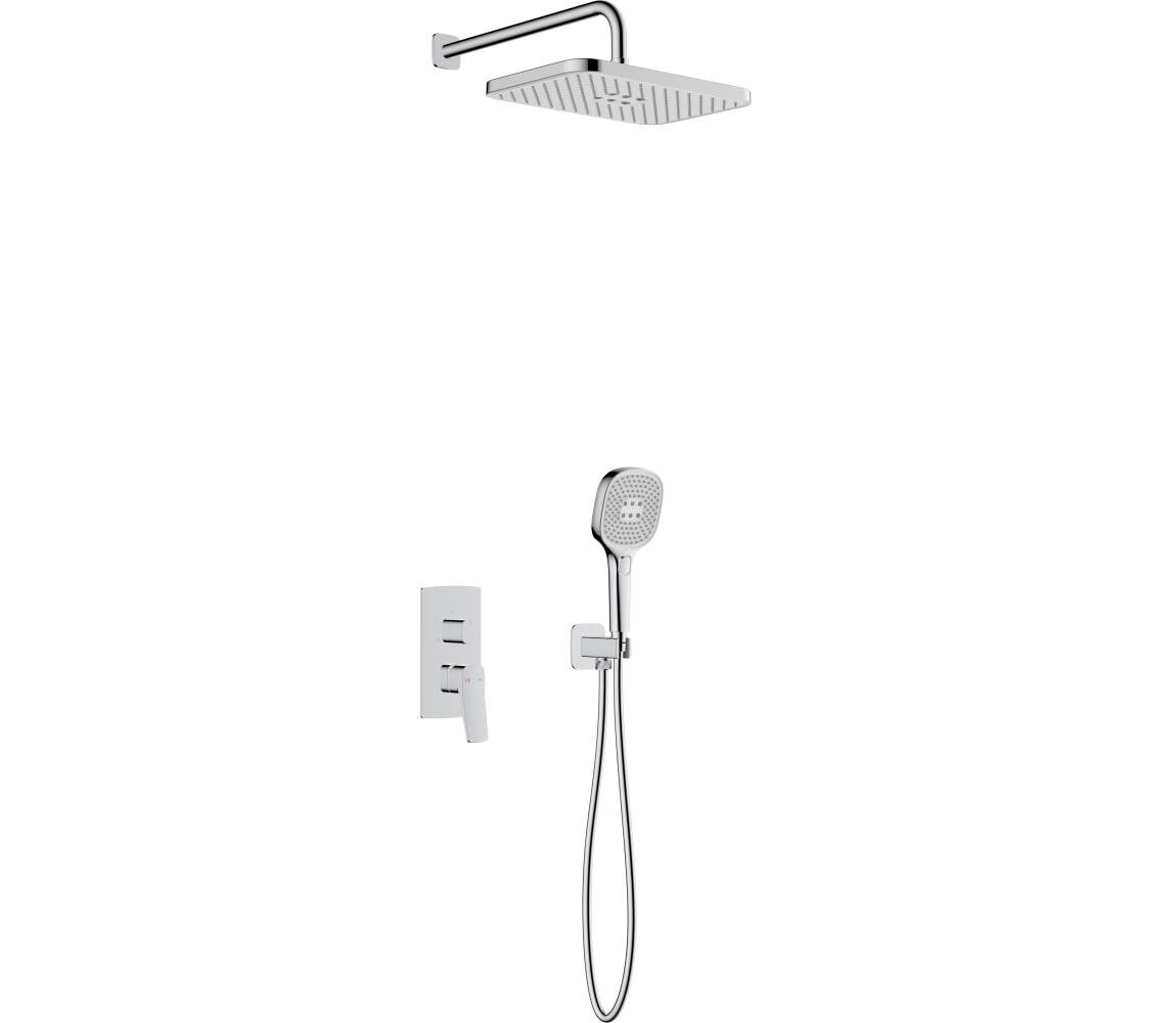 KFA Armatura KFA Armatura 4529-501-00 - Sprchová sada s podomít. baterií MALAGA lesklý chrom