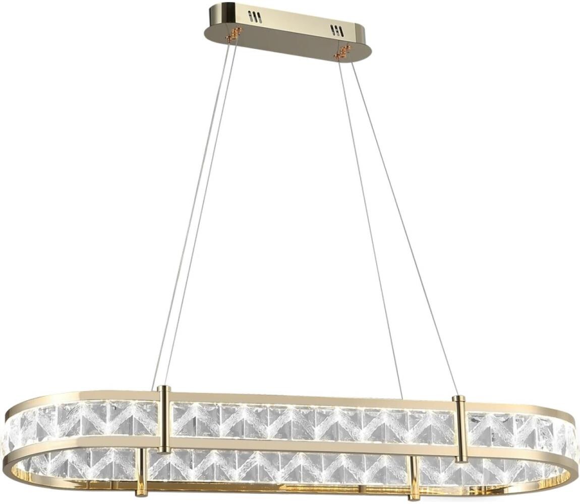 LED Stmívatelný lustr na lanku ENRIQUE LED/50W/230V 3000-6000K +dálkové ovládání