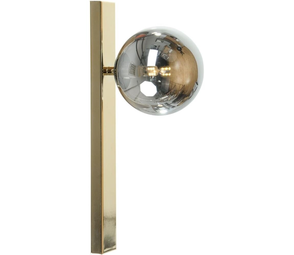 Zuma Line Zuma Line 1217 - Nástěnné svítidlo SERENITY 1xG9/8W/230V zlatá/kouřová černá