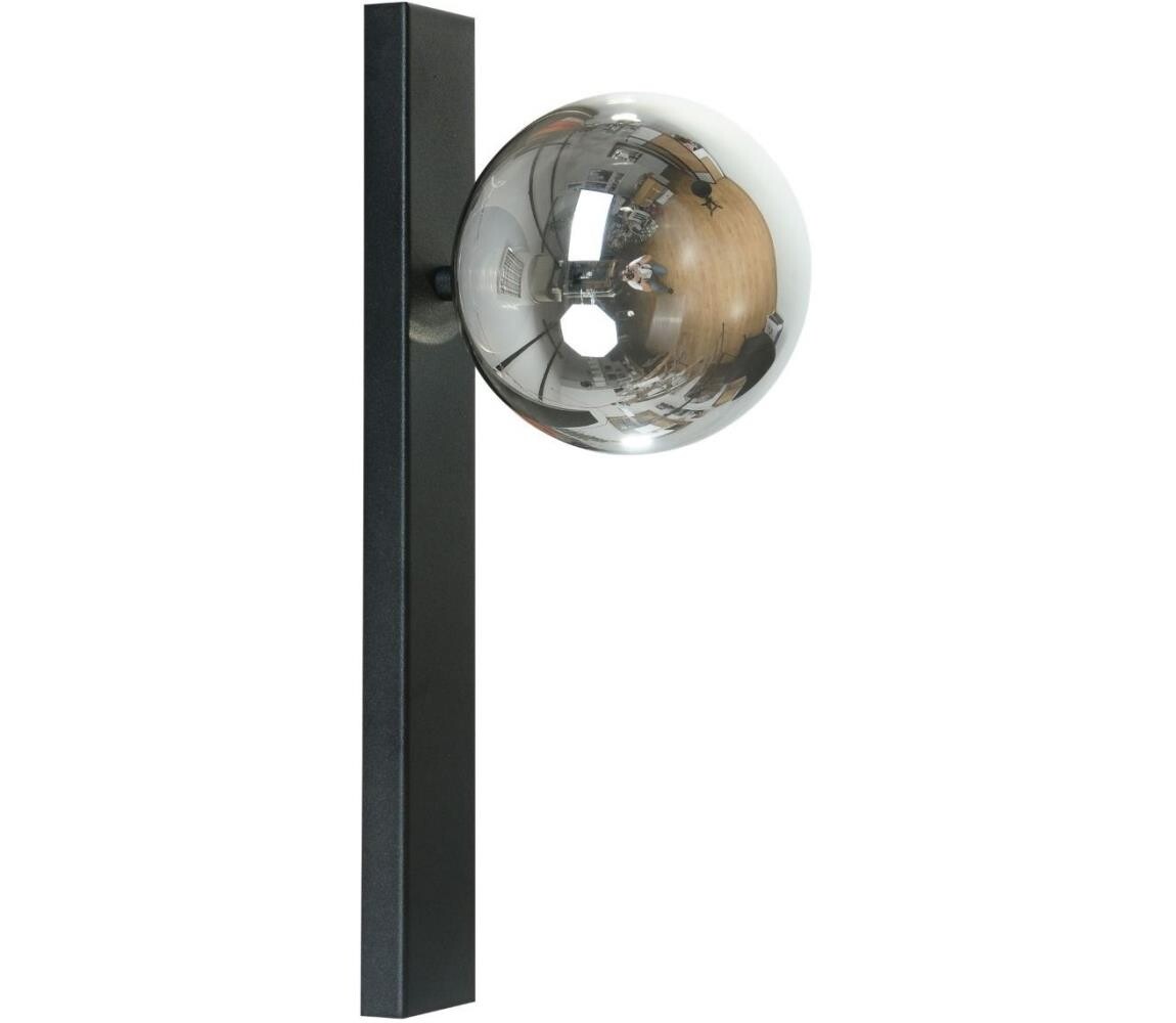 Zuma Line Zuma Line 1218 - Nástěnné svítidlo SERENITY 1xG9/8W/230V černá/kouřová černá