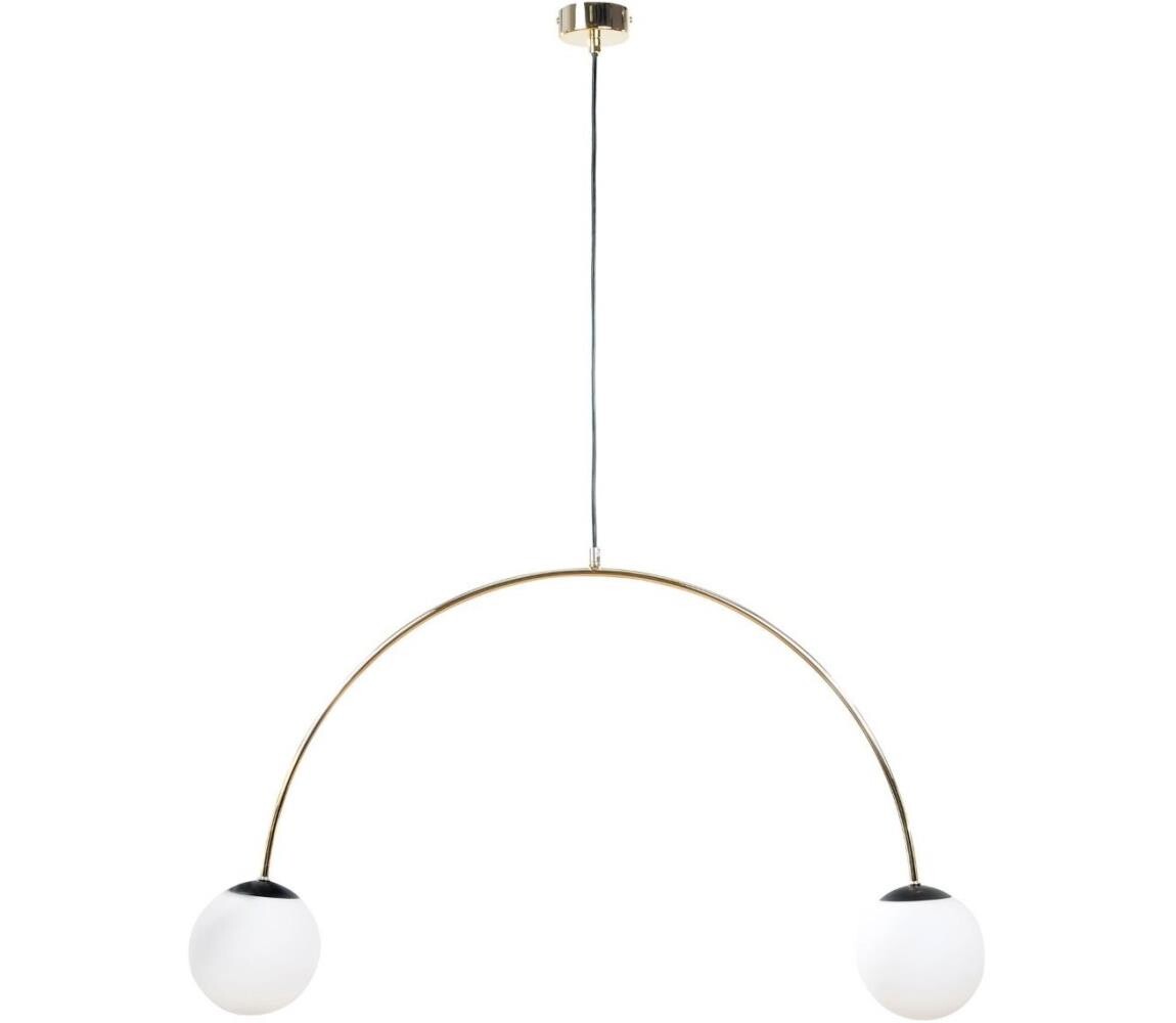 Zuma Line Zuma Line 1221 - Lustr na lanku BOW 2xE14/10W/230V zlatá