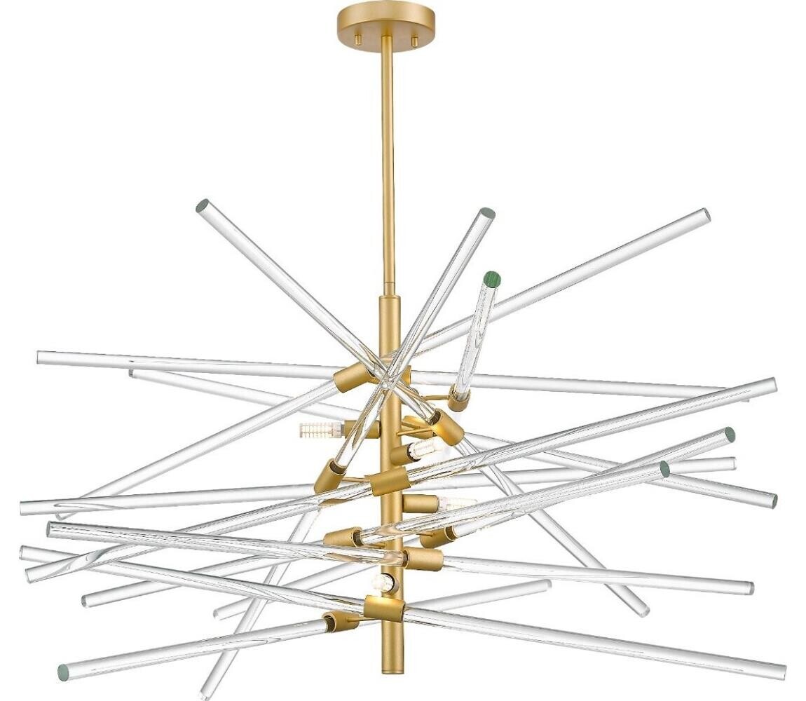 Zuma Line Zuma Line P0599-06A-V7AC - Lustr na tyči REYKJAVIK 6xG9/42W/230V zlatá