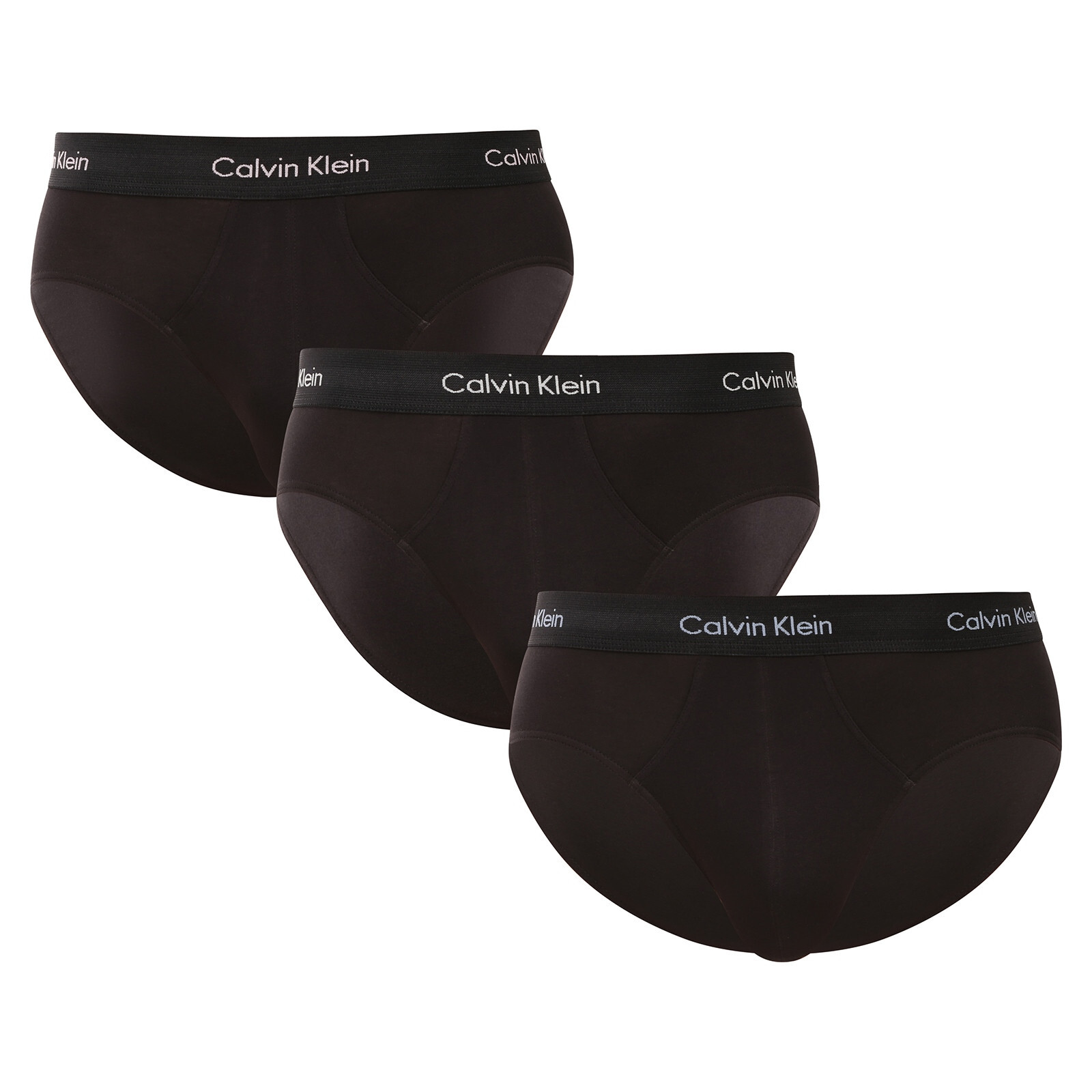 3PACK pánské slipy Calvin Klein černé (U2661G-VX9) L