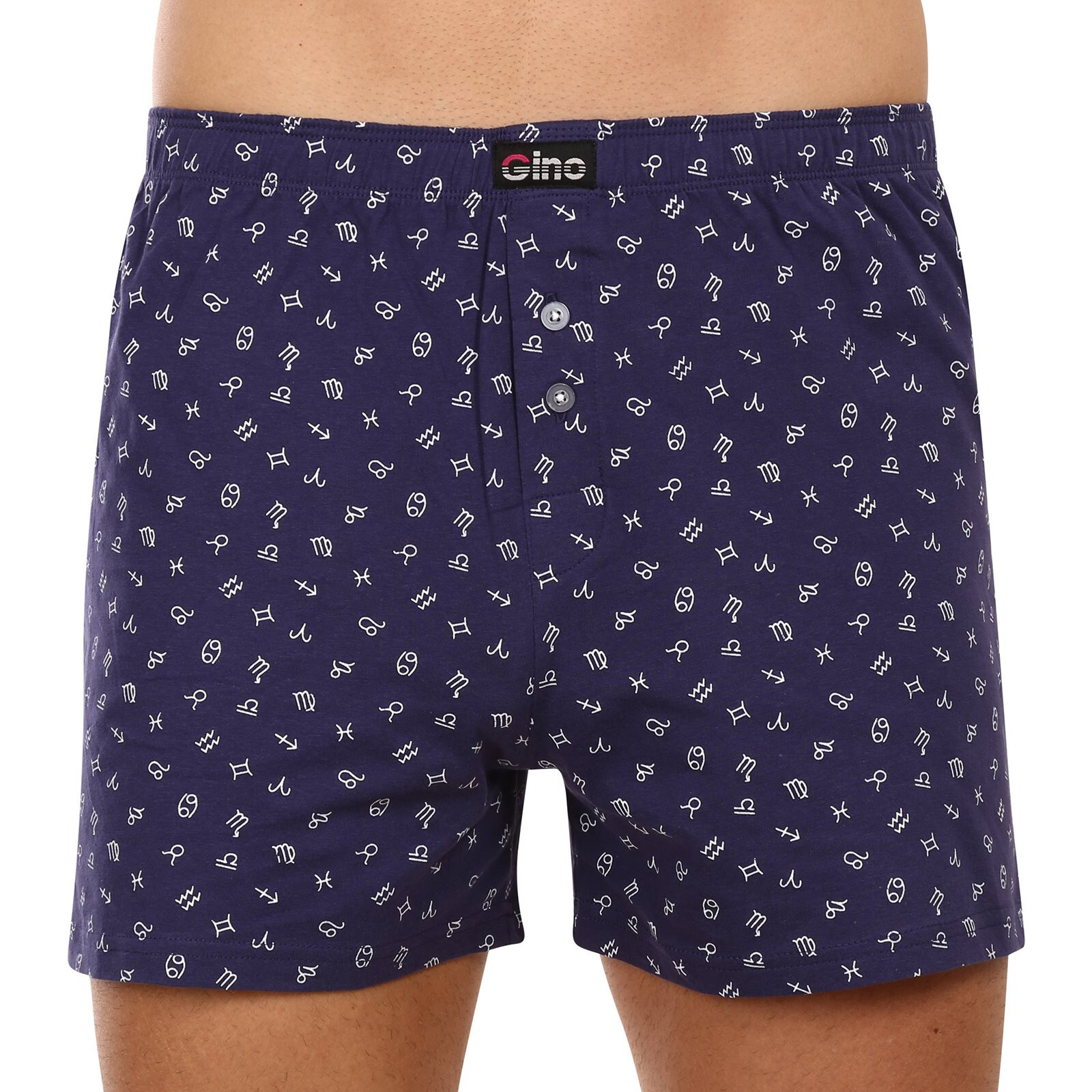 Pánské trenky Gino modré (75187) M, trenýrky