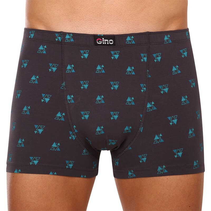 Pánské boxerky Gino šedé (73107) M, trenky / trenýrky